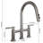 VIBRANTBATH Pull Down Kitchen Faucet-93524882