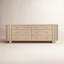 Loren 6 Drawer Dresser Dark Brown-1243592269