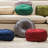 Analysia Buttons Cotton Reversible Throw Pillow-1963797597