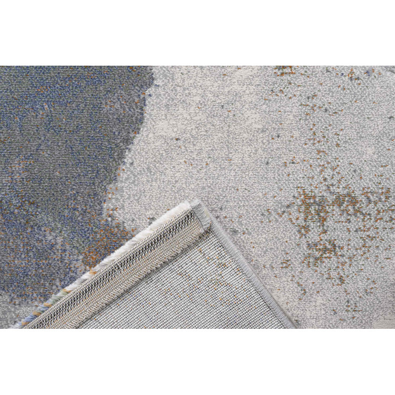 Galleria stylised absract flower rug, Rectangle 120cm x 170cm