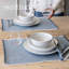 over&back Woven Frayed Chambray Placemats, Set of 4-101293261