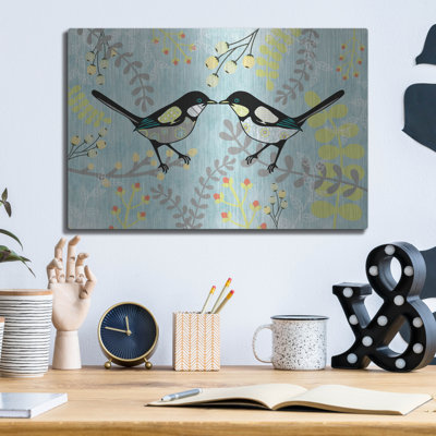 «Birds» par Erin Clark, art mural en métal