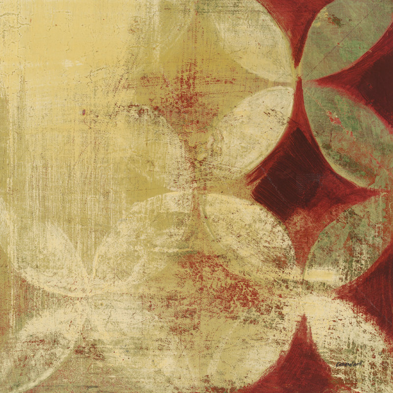 Wedding Ring I by Kathrine Lovell - Wrapped Canvas Painting, 30cm H x 30cm W