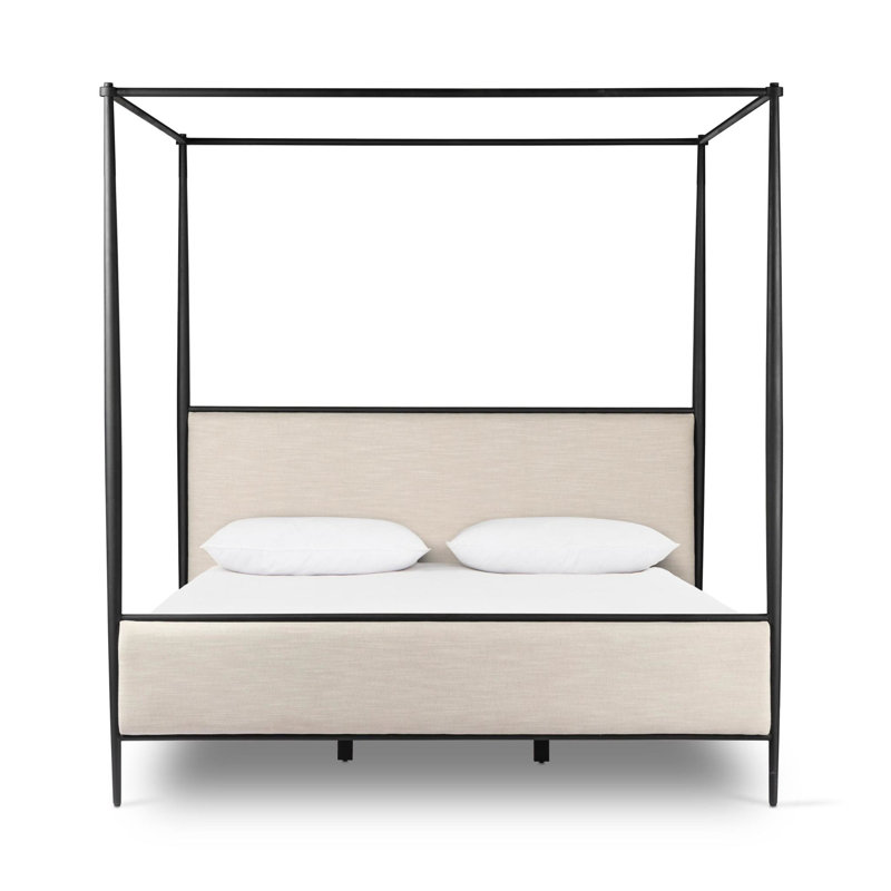 Xander Canopy Bed-savoy Parchment-queen, Queen