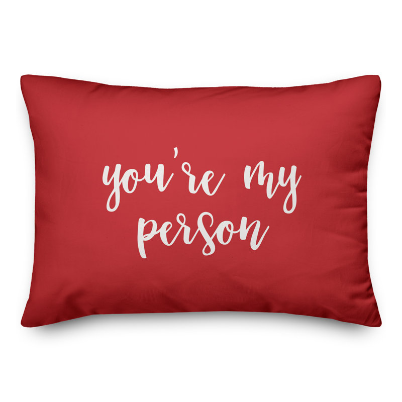  Coussin You Are My Personal, Rouge