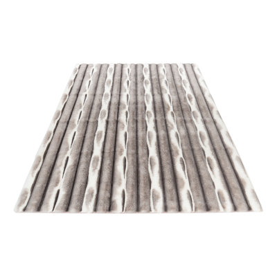 Waves Striped Hand Tufted Area Rug