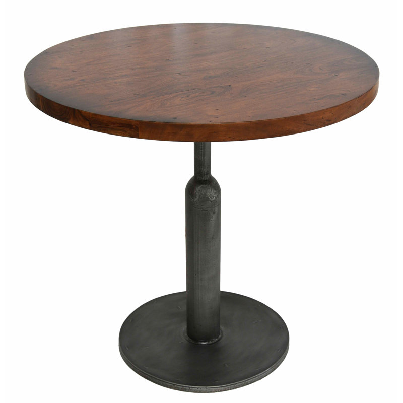 Bungaroo Round Walnut Wood Dining Table