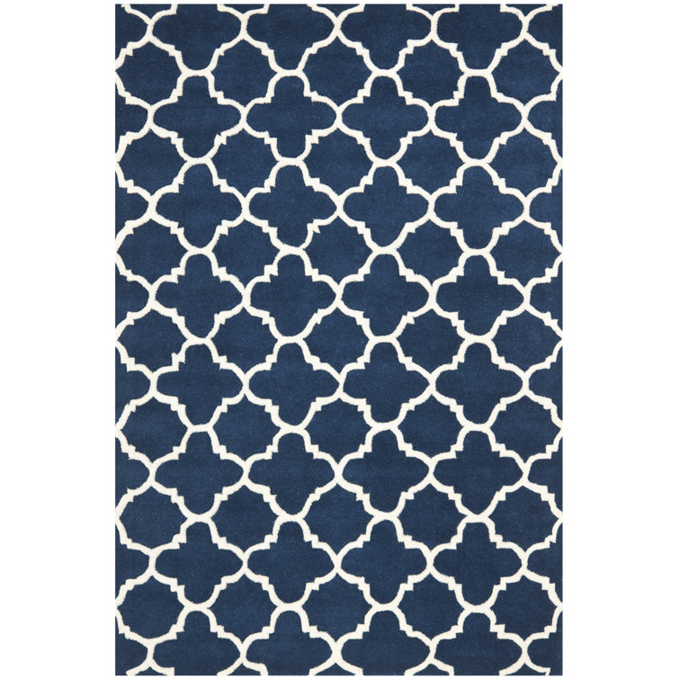 Teresita Hand Tufted Wool Geometric Rug