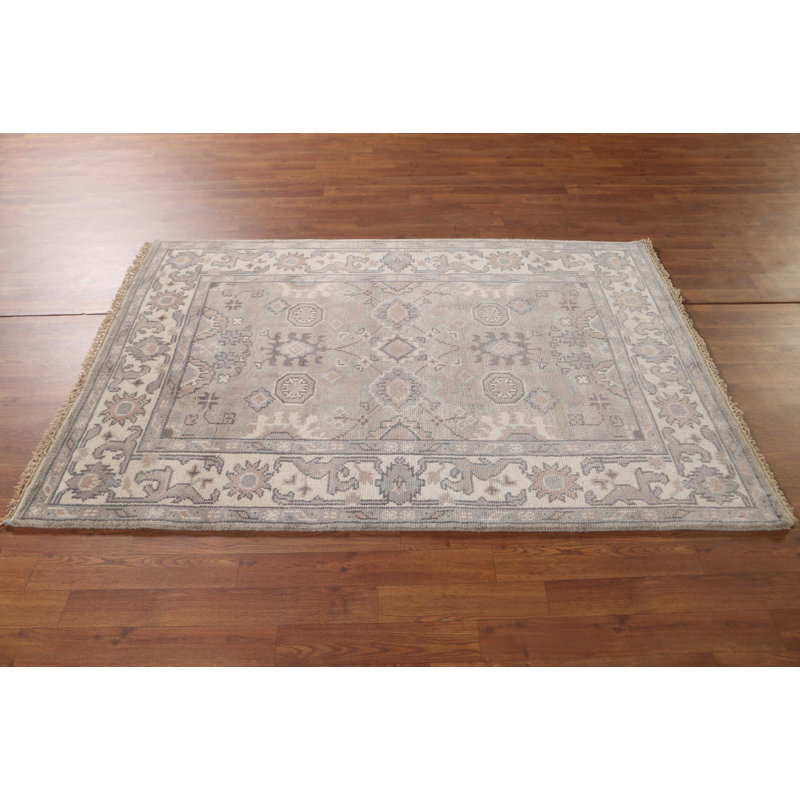 Tapis oriental All-Over Oushak 4 x 6