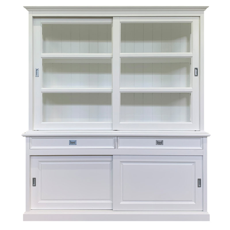 Tatum Display Cabinet, White