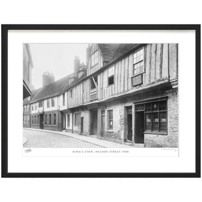 King's Lynn, Nelson Street 1908 by Francis Frith - Single Picture Frame Print