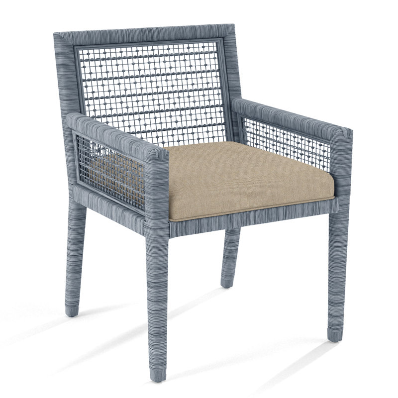 Pine Isle Arm Chair, Oslo Grey; 0820-85, Havana