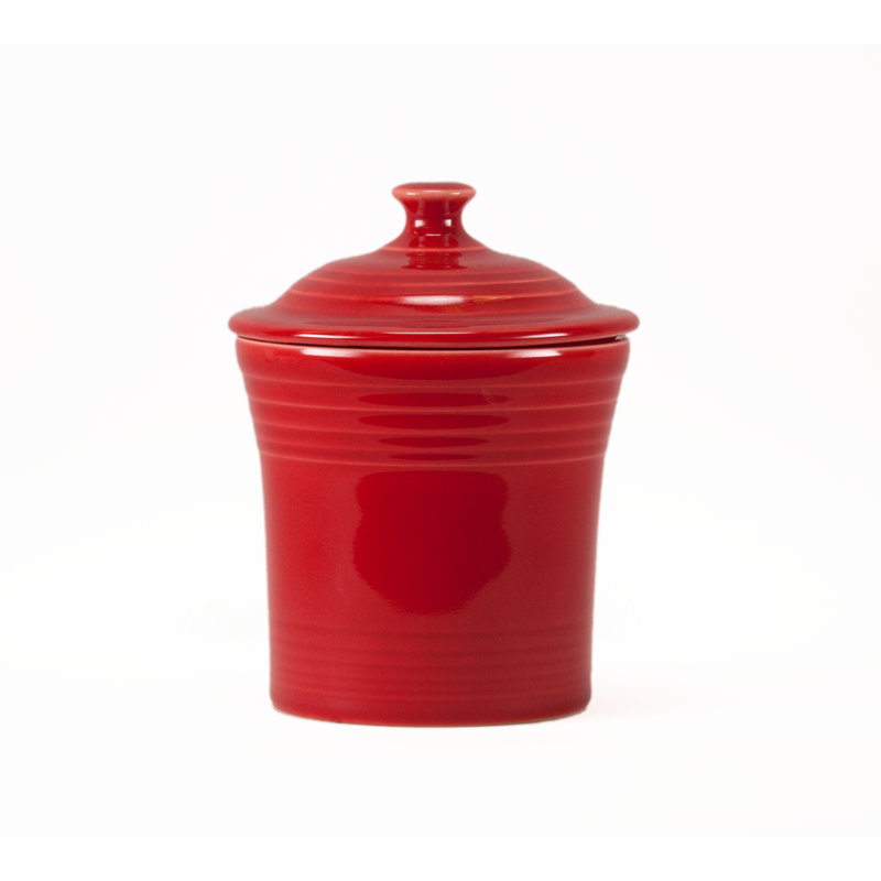 Petit bidon de 13 oz de 5 5/8 po, Rouge écarlate