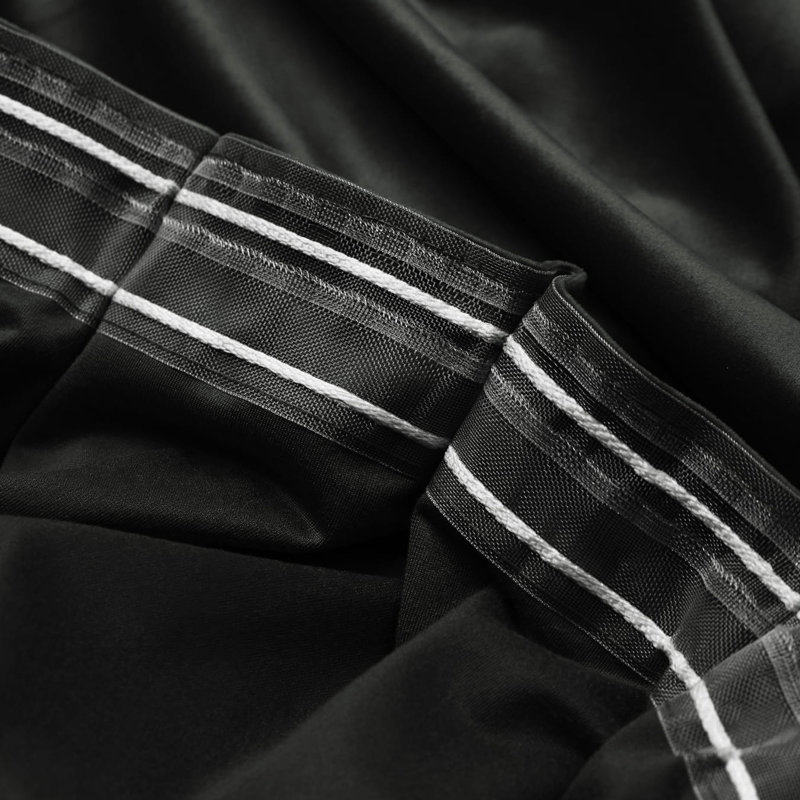 Macdoel Room Darkening Curtain Pair, Black