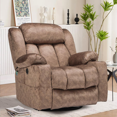 Upholstered Heated Massage Chair