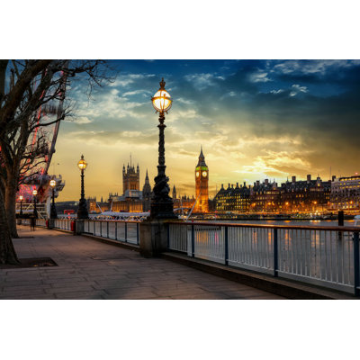 " The Big Ben During Sunset "