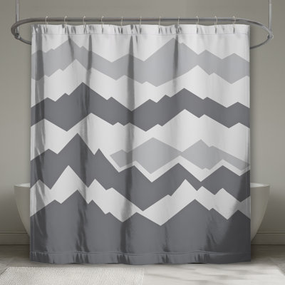 Rideaux de douche Gray Mountain Silhouette