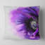 Coquelicot aquarelle stylisé mauve - coussin à imprimé floral-29893660-29893663