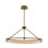 Lavo 1 LT Winter Brass Chandelier Kalco