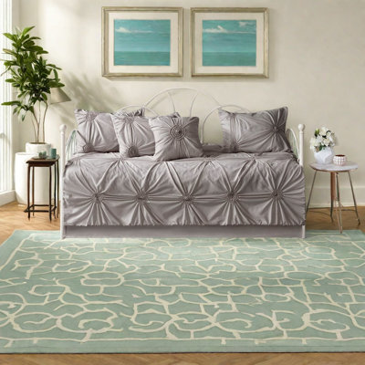 Reversible 6 Piece Bedding Sets Polyester Tufted Modern Home Daybed