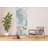 Non-Pasted Floral Wall Mural