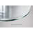 Frameless Beveled Oval Wall Mounted Vanity Accent Mirror for Bedroom, Bathroom, Living Room, or Entryway-1121380133