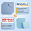 Hypoallergenic Waterproof Bed Bug Resistant Mattress Protector Mattress Protector Case Pack