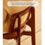 Chaise de salle à manger en rotin-1011646668