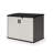 Suncast 71 in. W x 46 in. D Resin Horizontal Storage Shed for Trash Can Storage, Made in the USA
