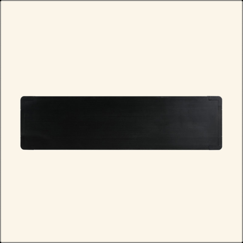 Console de style campagnard Mirod, Noir