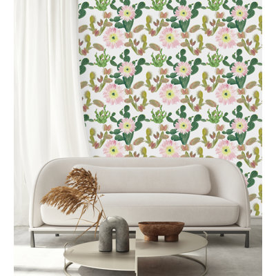 Mary-Jane Peel & Stick Floral Tile