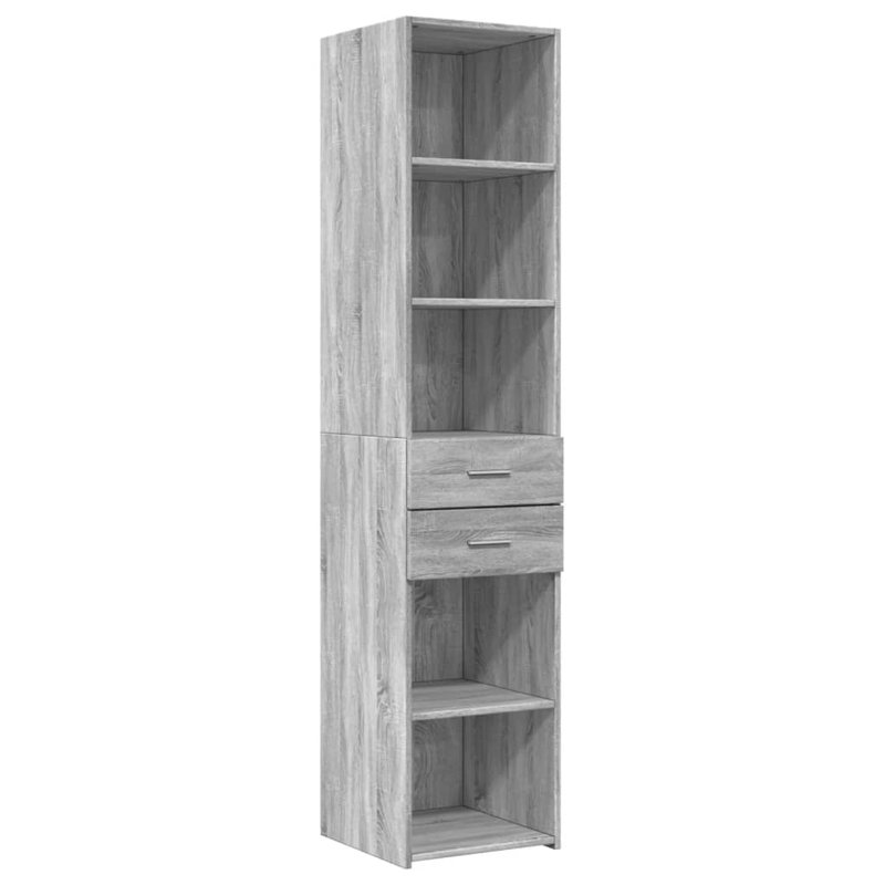 Shilonda Storage Cabinet, Grey Sonoma