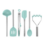 Silicone Utensil Set of 6 - Black