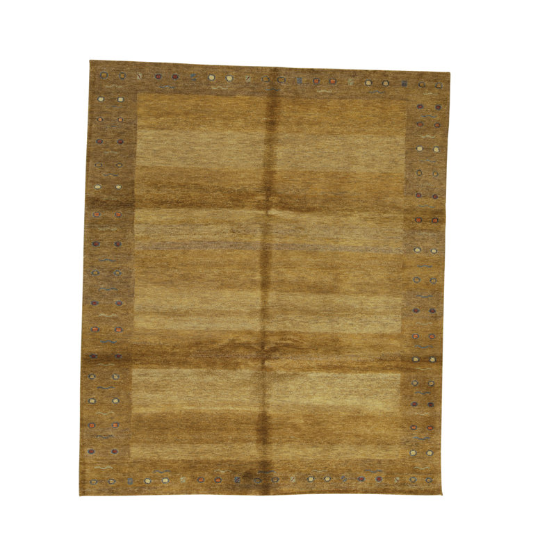 Gabbeh Wool Striped Area Rug