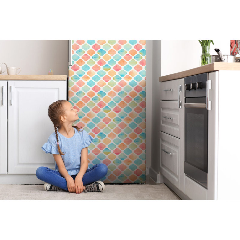 Abstract Door Decal