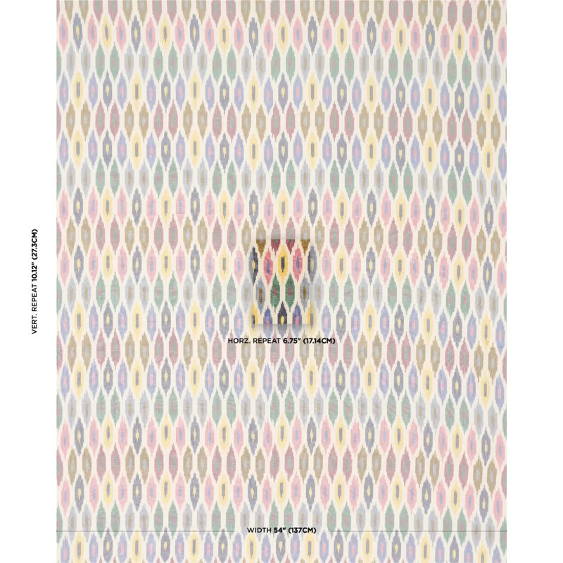 Tissu Sunara Ikat, Confetti