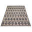 Tapis unique en laine nouvel âge 6 pi x 9 pi gris Benzion