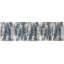 Tapis d'intérieur bleu à poils longs Alban-671491934