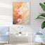 «Pink and White Coastal Coral Collage VI», reproduction sur toile-218848077-12126471