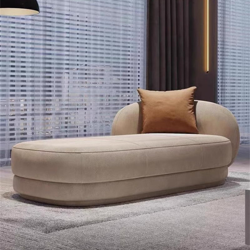 Chaise longue décontractée, créative, moderne et minimaliste, Orienté à droite
