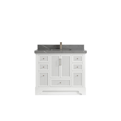 Alys 42'' Single Bathroom Vanity with Top