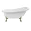 1549.4mm x 701mm Soaking Acrylic Bathtub-1279436809-1279436814
