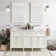 60" Elmdale Double Bathroom Vanity Set with Rectangular Undermount Sinks