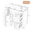 Base de meuble-lavabo simple 35,6 po seulement-100706822