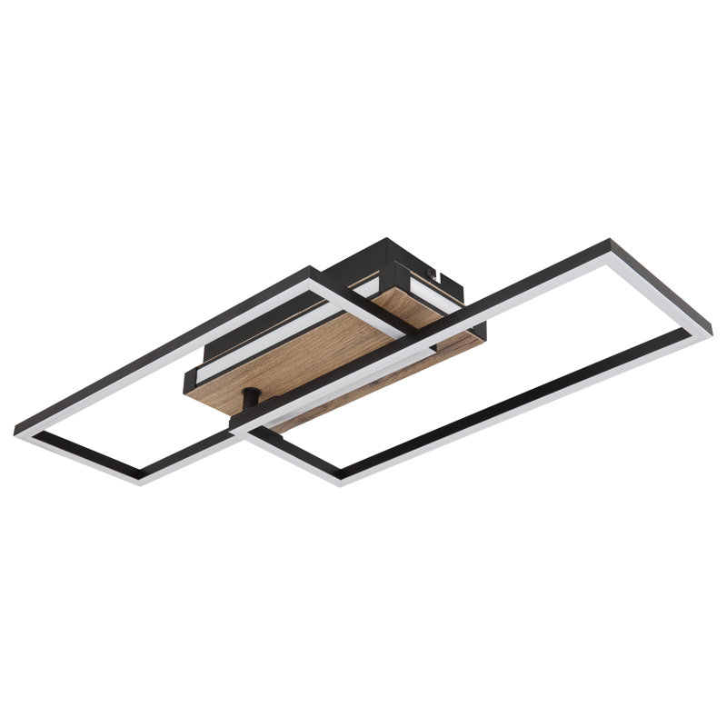 Crystalle Aluminium LED Flush Mount