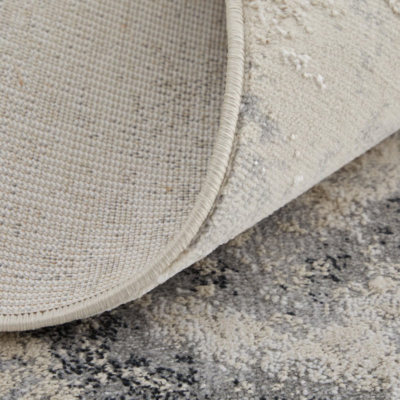 Tapis en polyester / polypropylène Oria, Rectangle 1 pi 8 po x 2 pi 8 po