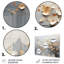 - Impression d'art mural abstrait en métal-99556108