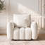 Fauteuil d'appoint en tissu 38 po avec siège moelleux-1995824224