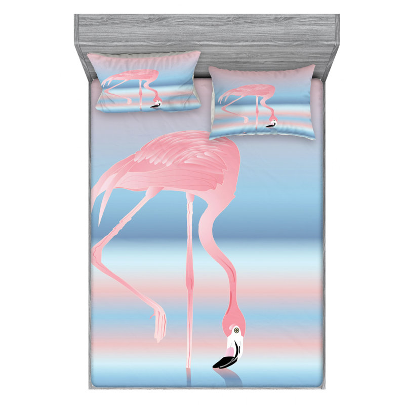 Microfiber Sheet Set, Full Sheet Set with Fitted Sheet