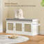 9 Pair Shoe Storage Bench